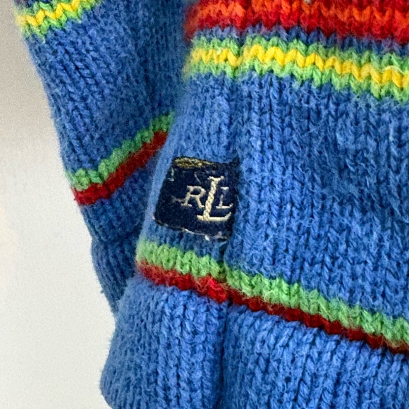Vintage Lauren by Ralph Lauren Vibrant Stripe Y2K Sweater - Picture 5 of 5